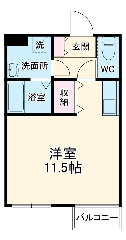 ビナクレールの間取り