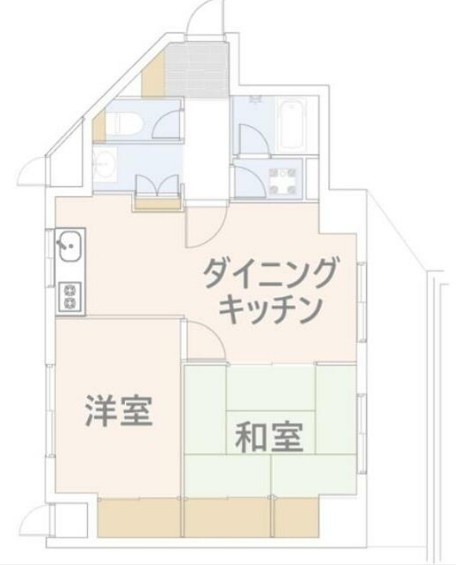 グローリアパレス弐番館の間取り