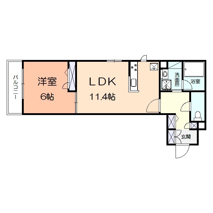 ドムスベルウッドの間取り