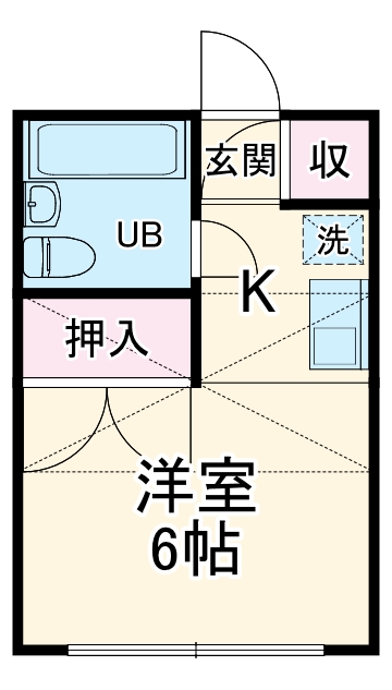 ハウズライフ本厚木田園館の間取り