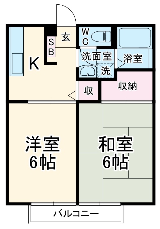 フレックスベルの間取り