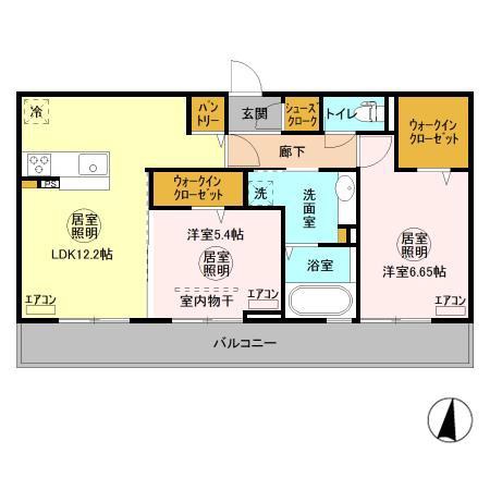 ブレアハウスの間取り