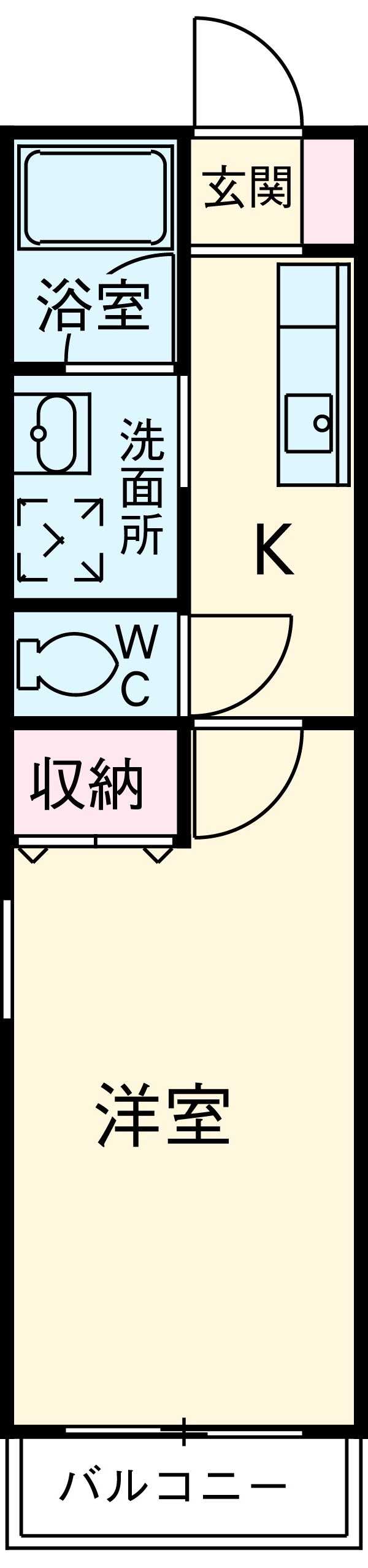 グランメゾン海老塚の間取り