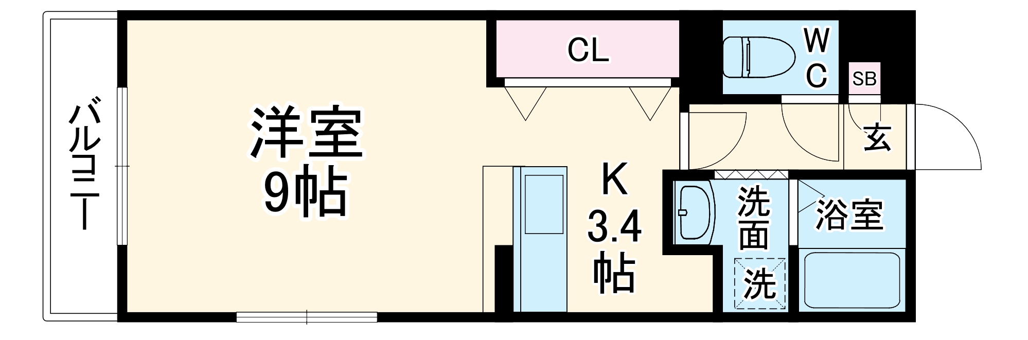グランストーク上島の間取り
