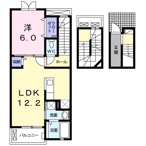 パール Nの間取り