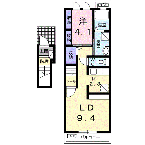 リュエルの間取り
