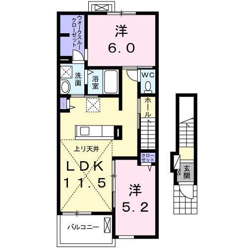 ヴィラ・セラーダの間取り