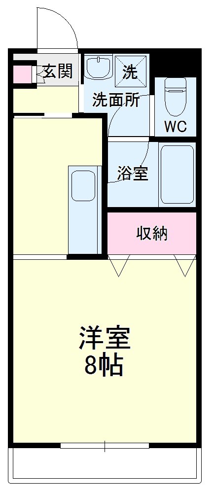 オリオンアパートメントの間取り