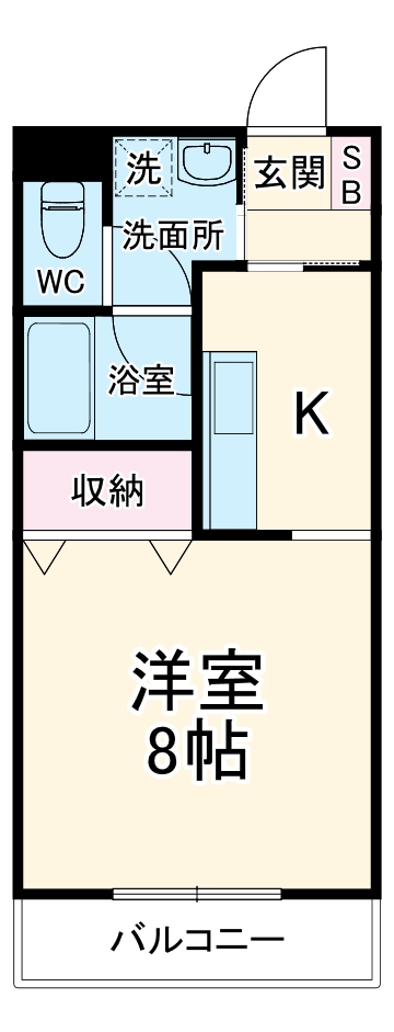 オリオンアパートメントの間取り