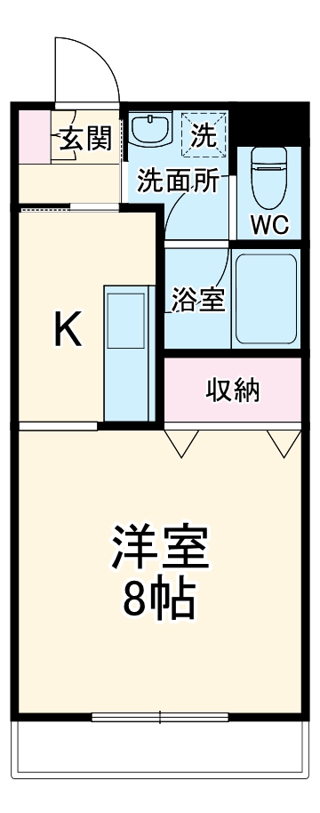 オリオンアパートメントの間取り