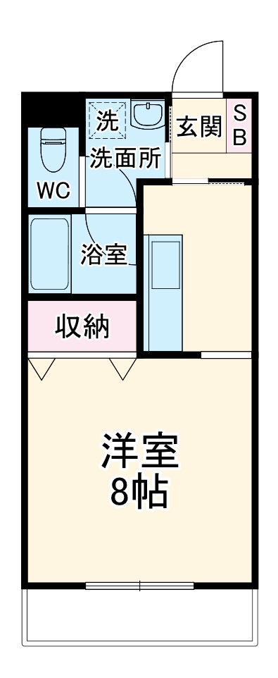 オリオンアパートメントの間取り