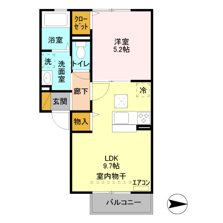 アレグリアの間取り