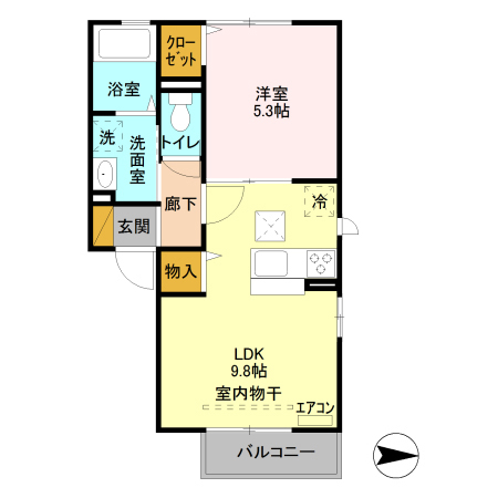アレグリアの間取り