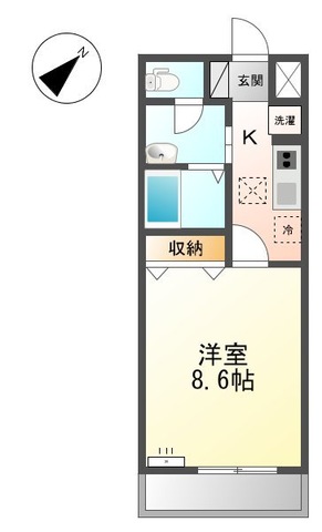 ビリーブⅠの間取り