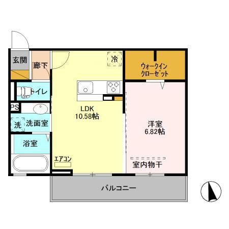 ロイヤルガーデンⅩⅠの間取り