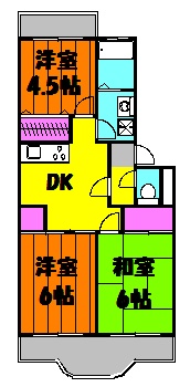 クレスト松原の間取り