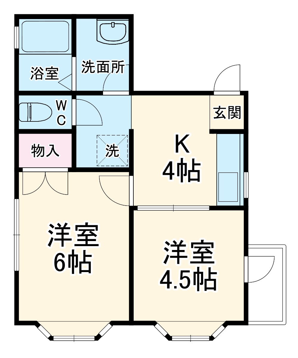 丸惣ビルの間取り