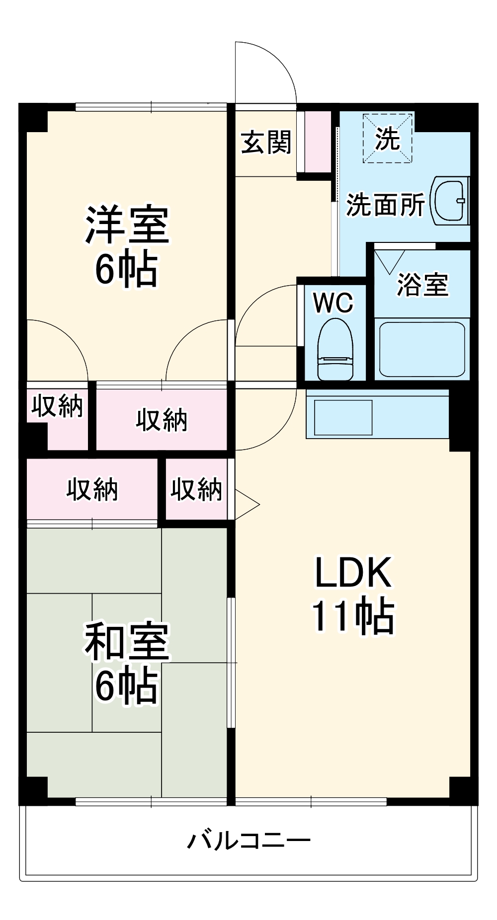 センチュリー21の間取り