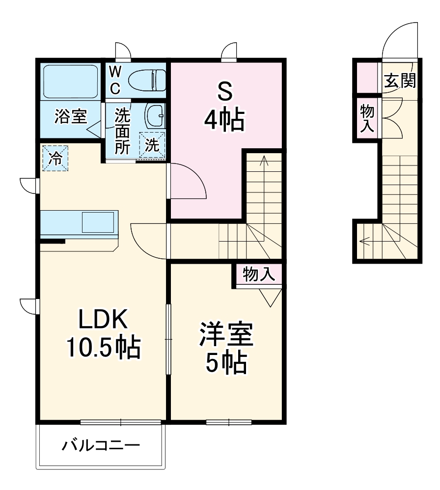 ソレイユ船橋本町の間取り