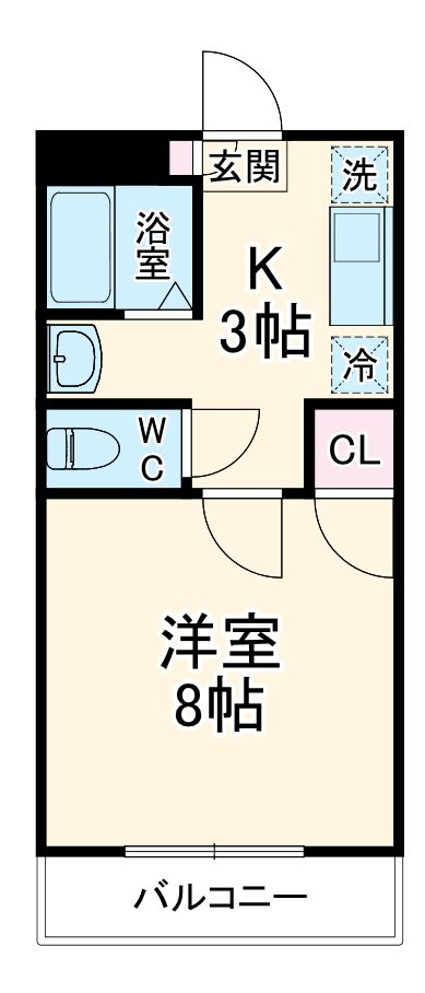 サンアジュールの間取り