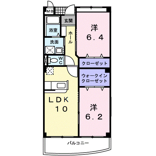 Zephyr ゼファーの間取り