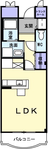 ファインロイテⅡの間取り