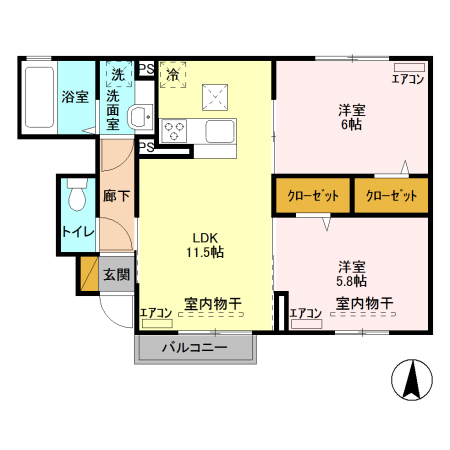パークスの間取り