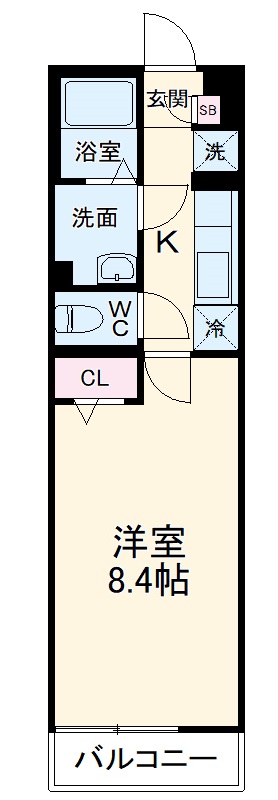 リブリ・鶴間の間取り
