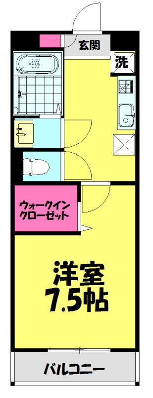 カプチーノAの間取り
