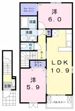 ブループラネットの間取り