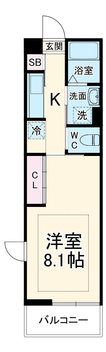 リブリ・エンジュの間取り
