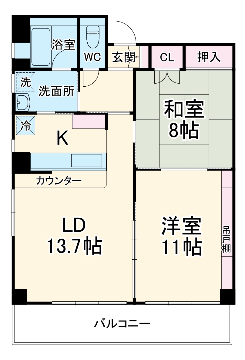 MATSUSHIMA BILLの間取り