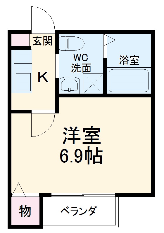 サウスサイドSOGAの間取り