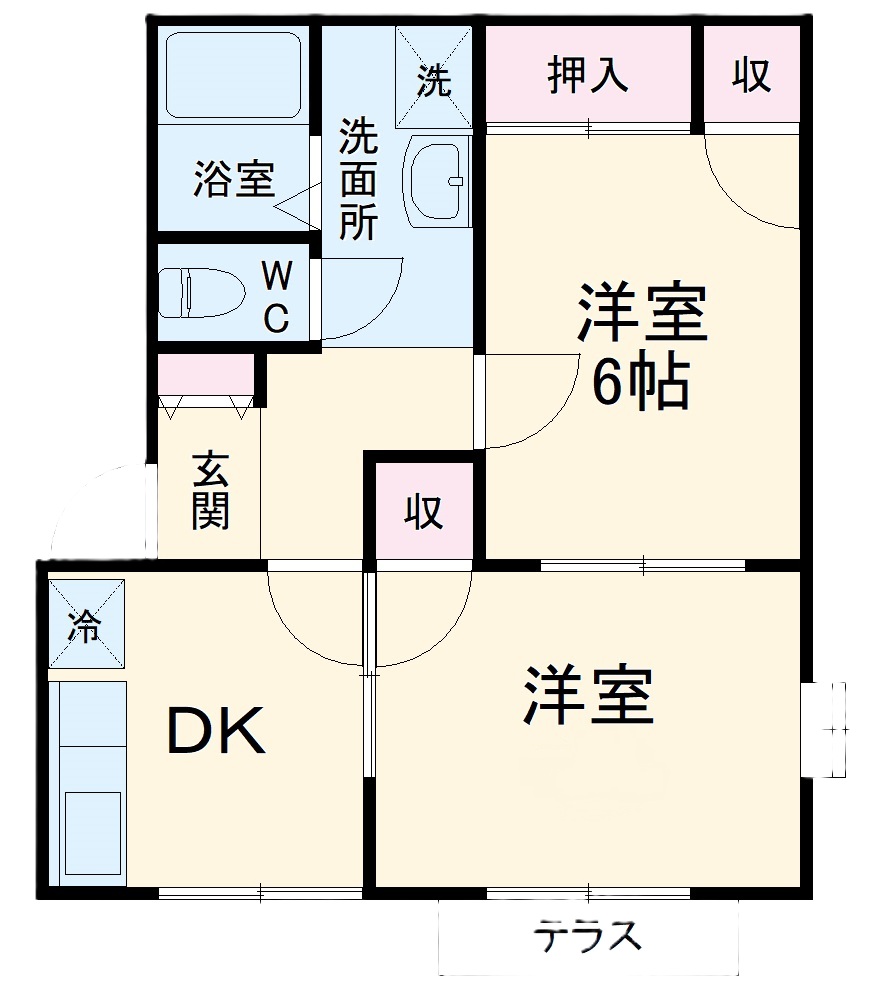 サンパレスの間取り