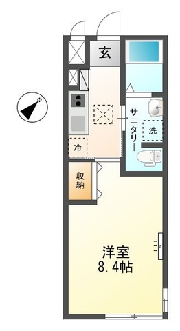 S・ひまわりの間取り