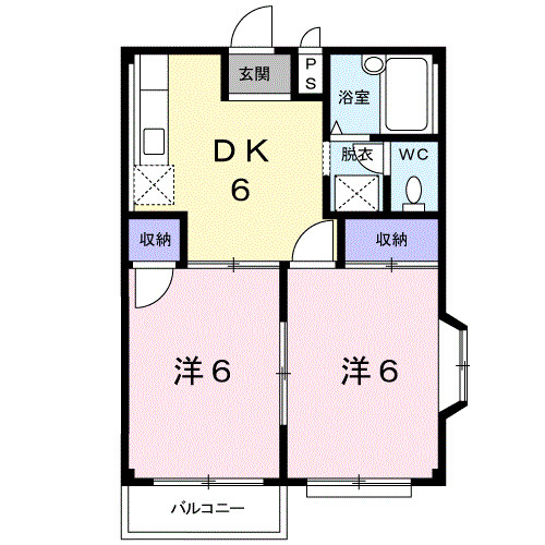 スタシスBの間取り