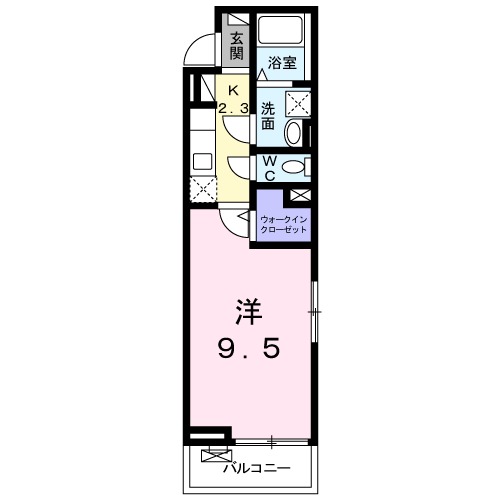 ソレイユの間取り