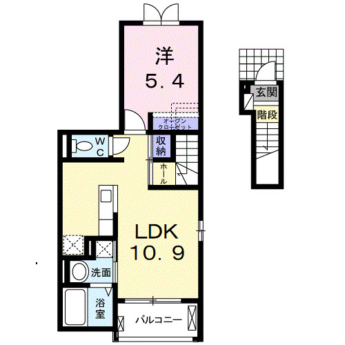 フォーリーフの間取り
