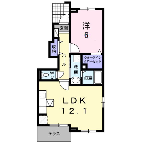 ボニートの間取り