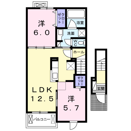 プリムローズ・サノの間取り