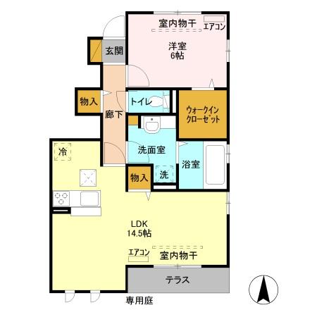 サンリバーの間取り