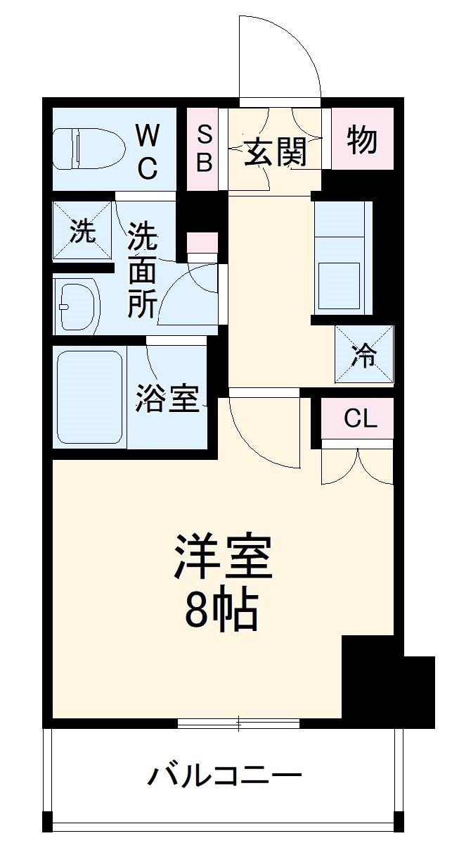 リージア海老名ビナフロントの間取り