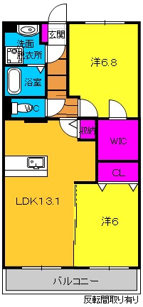エスポワールの間取り