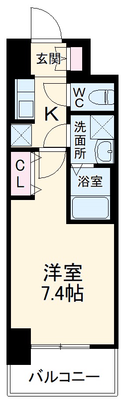 S-RESIDENCE浄心の間取り