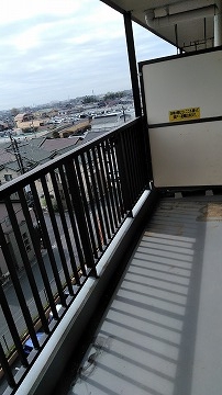 10/23 バルコニー