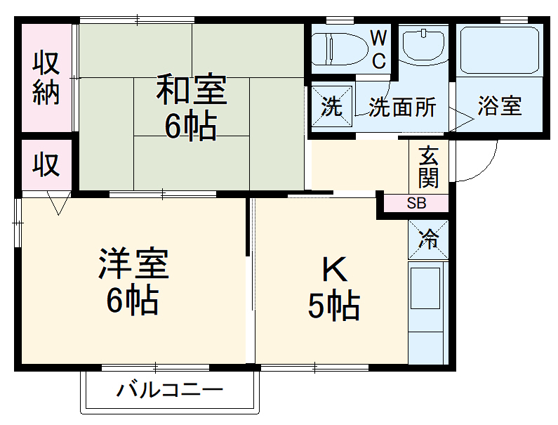 ディアス常盤の間取り
