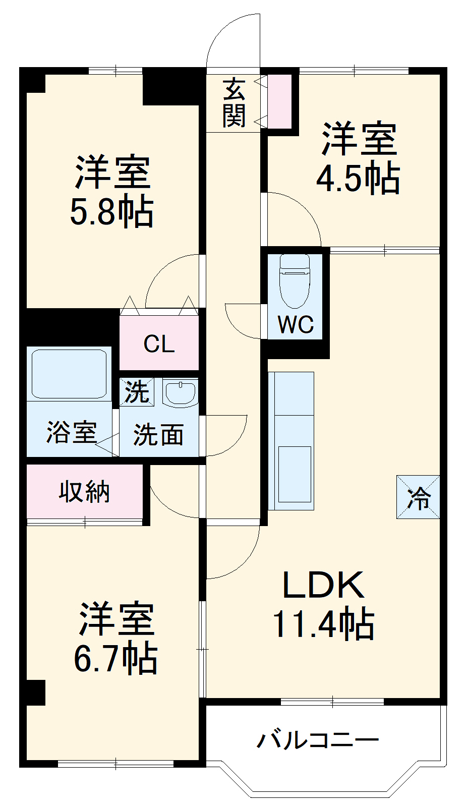 2/30 間取