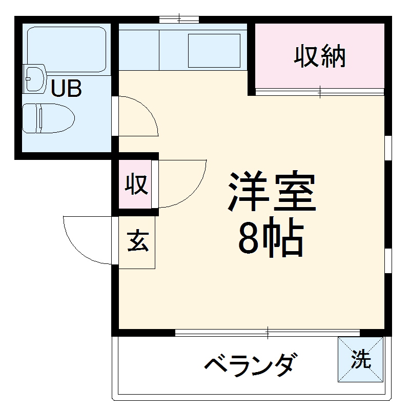 サンハイツの間取り