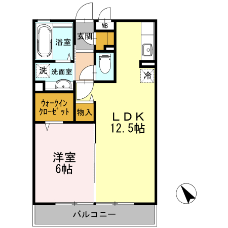 フォレストヒルズの間取り