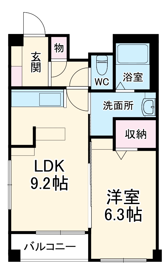 L’alba di primoの間取り